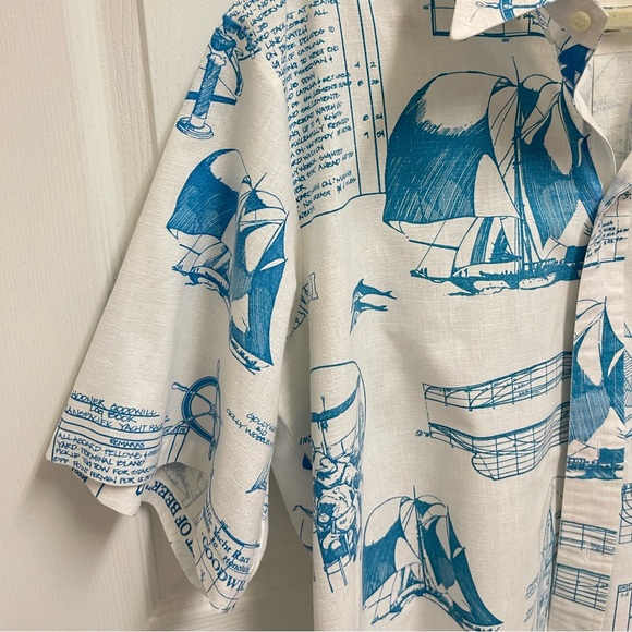 Kahala Hawaiian Islands Hawaiian Button Down Shirt - Picture 2 of 13